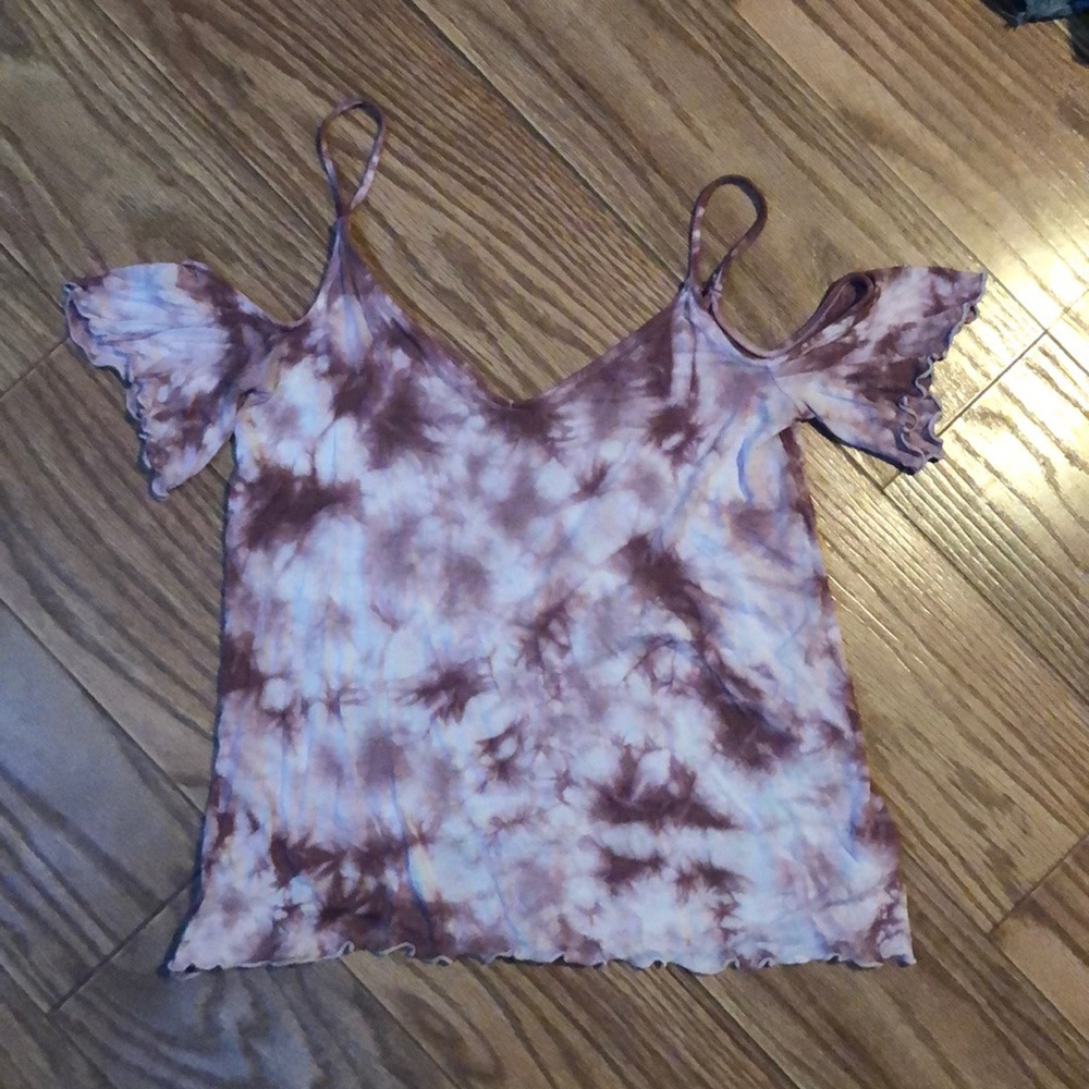 American Eagle Open Shoulder Top